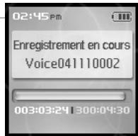IRIVER H10 - Enregistrement vocal - 8