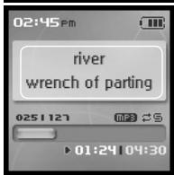 IRIVER H10 - Lecture de la plage precedente/suivante - 2