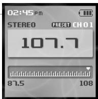 IRIVER H10 - Enregistrement de station radio FM - 4