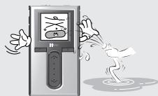IRIVER H10 - N'utilise pas d'eau ou de produits chimiques pour nettoyer le lecteur. - 1