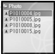 IRIVER H10 - Visionnement du fichier d'images - 4