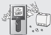 IRIVER H10 - Tenez à distance des   environnements difficiles y   comprises les zones humides,   poussiereuses et enflammées. - 1