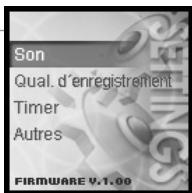 IRIVER H10 - Changement de menu - 4