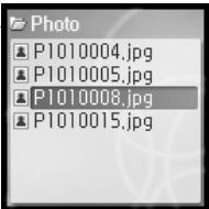 IRIVER H10 - Visionnement du fichier d'images - 6