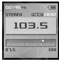 IRIVER H10 - Remarque - 1