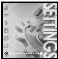 IRIVER H10 - Changement de menu - 2