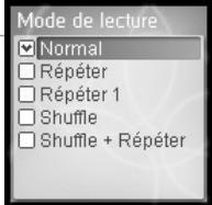 IRIVER H10 - Régler le mode Lecture - 10