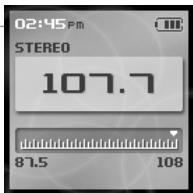 IRIVER H10 - Mémorisation manuelle de station radio FM - 1