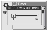 IRIVER H140 - TIMER (réglage de la mise hors tension automatique) - 2