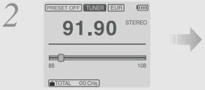 IRIVER H140 - Selection de la frequency - 12