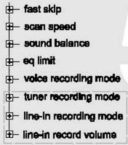 IRIVER IFP-300 - CONTROL - 1
