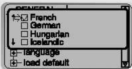IRIVER IFP-300 - LANGUAGE  (prise en chage de 39 langues) - 1