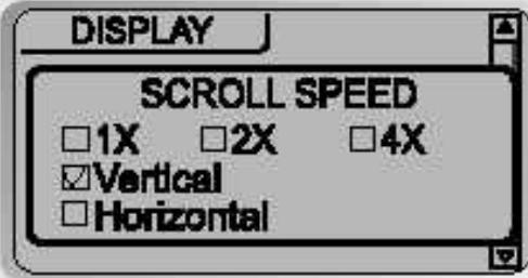 IRIVER IFP-300 - ■ SCROLL SPEED - 1