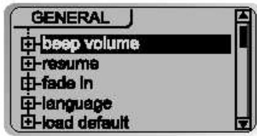 IRIVER IFP-300 - Du menu principal au sous-menu - 5