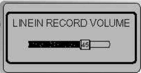 IRIVER IFP-300 - LINE-IN RECORDING VOLUME - 1