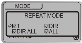 IRIVER IFP-700 - Repeat Mode/ Shuffle Mode - 3