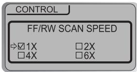 IRIVER IFP-700 - FF/RW Scan Speed - 1