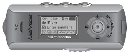 IRIVER IFP-700 - Lecteur audio numérique/ lecteur/tuner FM Série iFP-700 - 1