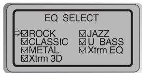 IRIVER IFP-700 - EQ Select - 1
