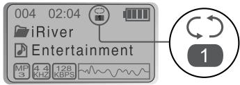 IRIVER IFP-800 - Mode [mode lecture] - 1