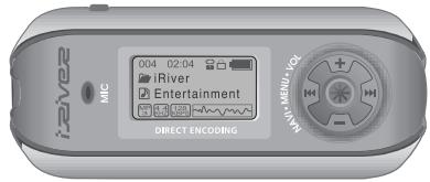 IRIVER IFP-800 - Manuel d'utilisation du matériel - 3