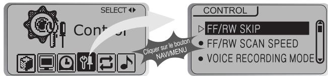 IRIVER IFP-800 - Régler le temps d'enregistrement et la station à enregistrer. - 2