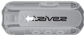 IRIVER IFP-800 - Fermer le couvercle de la pile. - 1