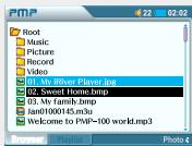 IRIVER PMP-100 - Visualisation de fichiers photo - 7