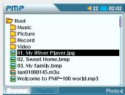 IRIVER PMP-100 - Visualisation de fichiers photo - 5