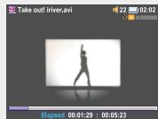 IRIVER PMP-100 - Lecture pause - 2