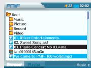 IRIVER PMP-100 - Créer une nouvelle Playlist - 6
