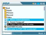 IRIVER PMP-100 - Lecture de fichiers photo - 3