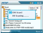 IRIVER PMP-100 - Lire avec DB Scan - 3