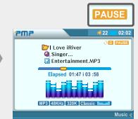 IRIVER PMP-100 - Changer I'EQ du son - 4