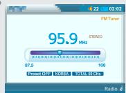 IRIVER PMP-100 - Pour écouter la radio FM - 11