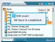 IRIVER PMP-100 - Lire avec DB Scan - 4