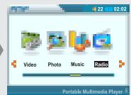 IRIVER PMP-100 - Pour écouter la radio FM - 5