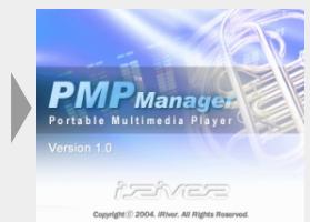 IRIVER PMP-100 - Installation du PMP Manager - 1