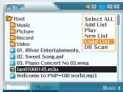 IRIVER PMP-100 - Ajouter des Playlists - 8
