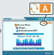 IRIVER PMP-100 - Régler le Mode Lecture - 2