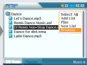 IRIVER PMP-100 - Lire avec DB Scan - 7