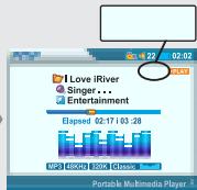 IRIVER PMP-100 - Répartition A-B - 8