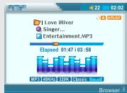 IRIVER PMP-100 - Lire un fichier/dossier directement - 6