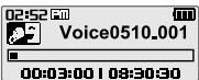 IRIVER T20 - Enregistrement vocal - 10