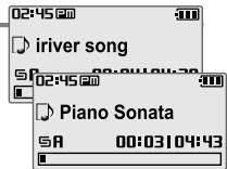 IRIVER T30 - Suppression d'un fichier musical - 2