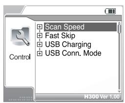 IRIVER H300 - Control - 1