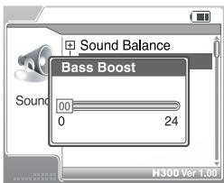IRIVER H300 - Bass Boost - 1