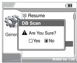IRIVER H300 - DB Scan - 1