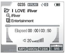 IRIVER H300 - Lecture de musique - 2