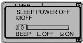 IRIVER IMP-700 - TIMER (réglage de la mise hors tension automatique) - 1